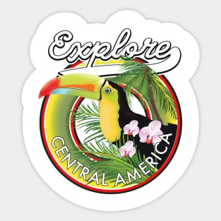 Explore Central America logo Sticker